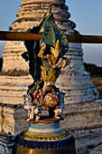 Bagan Myanmar. The Minochantha Stupa. 